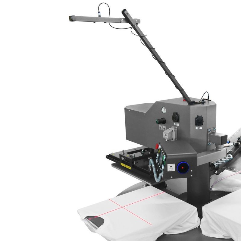 Manutech Laser support for Schulze heat presses – 7 versions | Manutech-Print
