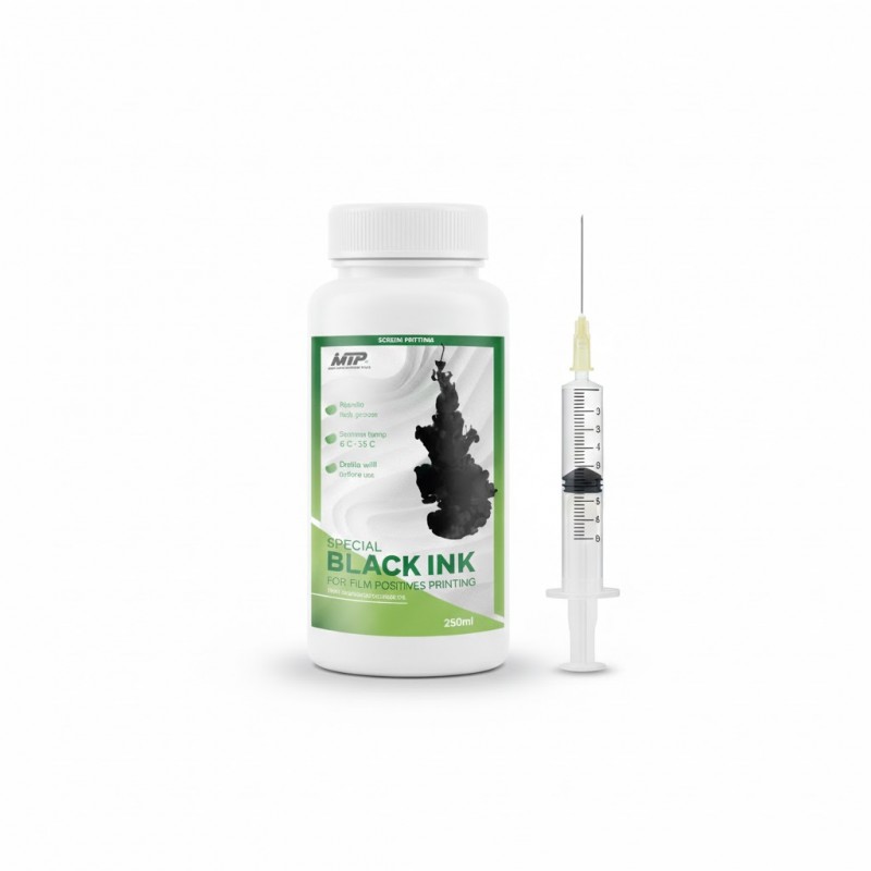 Professional screen printing ink for film positives