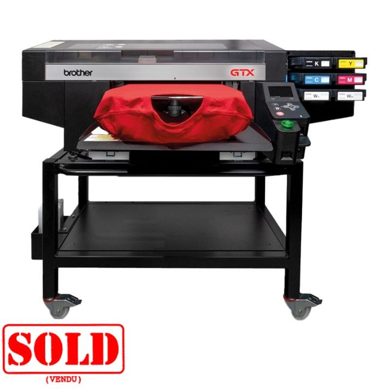 Brother GTX textile printer for direct-to-garment printing