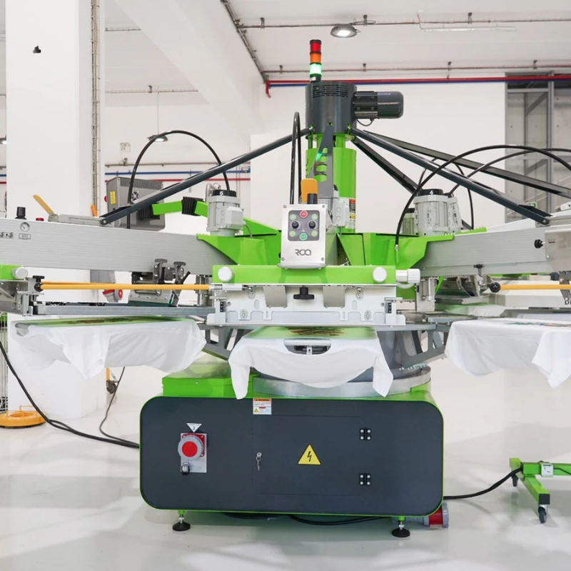 ROQ E | Automatic Electric Screen Printing Press | Manutech - Print
