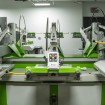 Machine sérigraphie ROQ OVAL EVOLUTION en production textile avec gestion multi commandes simultanés