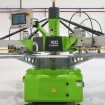 Machine de sérigraphie industrielle ROQ avec plateaux aluminium