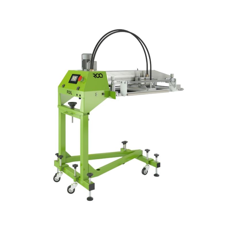Module ROQ FOIL pour application automatique de films métalliques en sérigraphie textile
