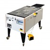 Speedy-T garment folding machine in textile workshop