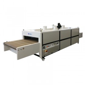 NOIR 3750 textile dryer tunnel by Chiossi e Cavazzuti in a screen printing workshop