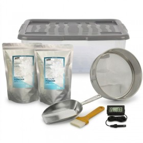 Kit Poudrage DTF : Poudre DTF et accessoires pour transfert textile