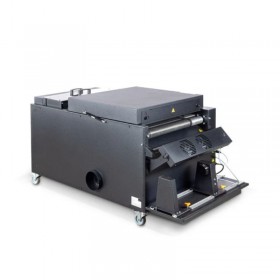 Schulze POWDR 40 cm DTF powder shaker dryer in production