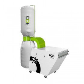 ROQ STORM, système automatisé de nettoyage textile pour éliminer les fibres flock et résidus après séchage