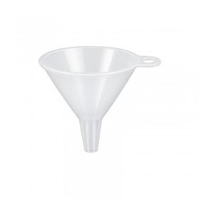 Pack of 5 mini plastic funnels for filling inks, DTF powder and liquids in textile printing workshops