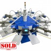 Carrousel automatique de sérigraphie ROQPRINT BASIC P10C08M