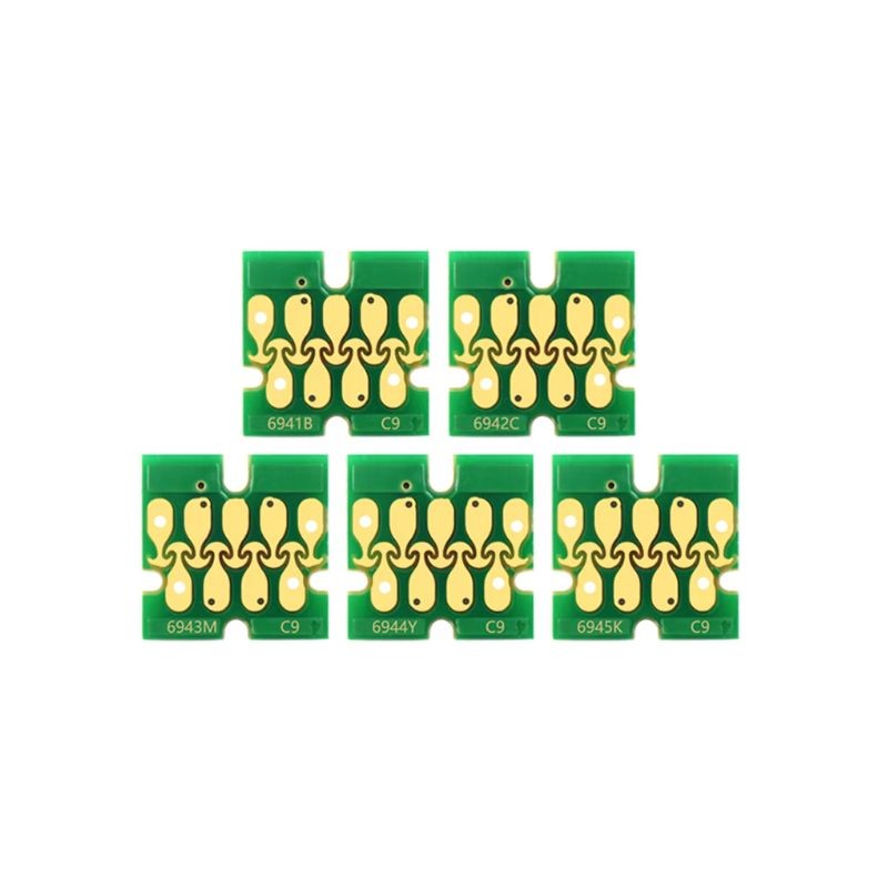 Lot de 5 puces pour cartouches rechargeables Epson T3200